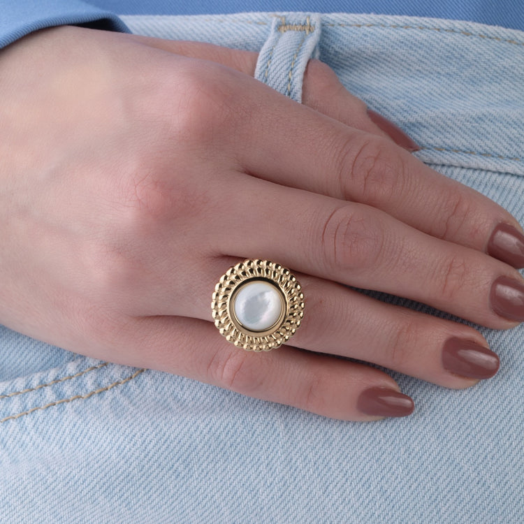 Melano Kosmic Bali Pearl Stein