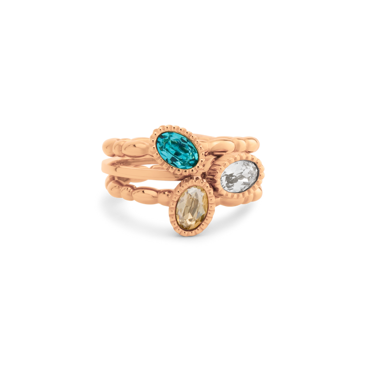Melano Twisted Ocean Bliss Ringen Set