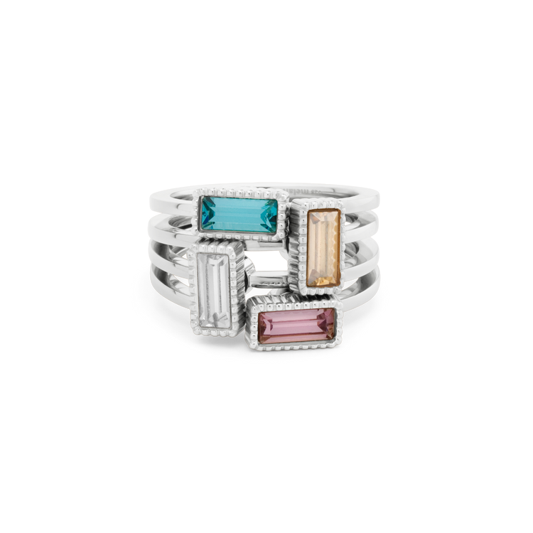 Melano Twisted Tropical Twist Ringen Set