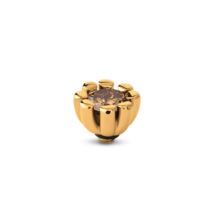 Melano Twisted Huggie Stone