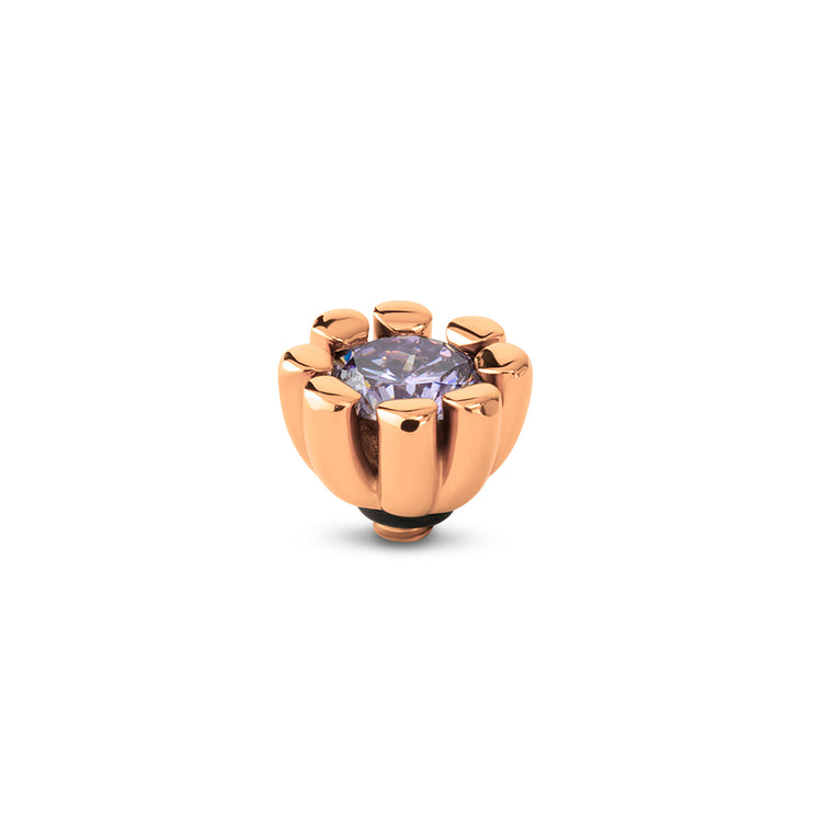 Melano Twisted Huggie Stone