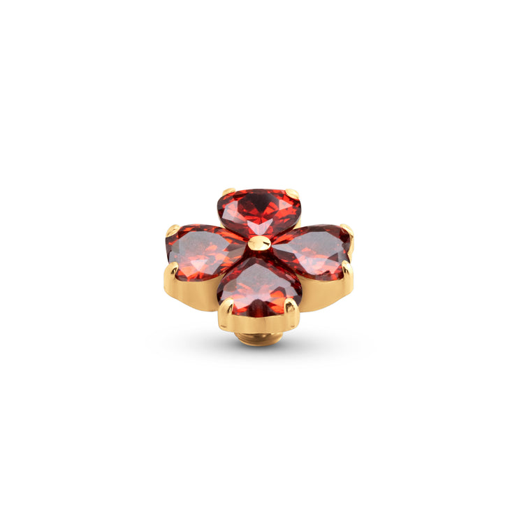 Melano Twisted Heart Clover Stein