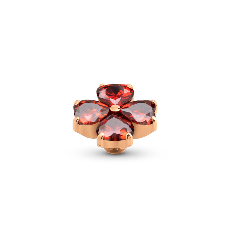 Melano Twisted Heart Clover Stein