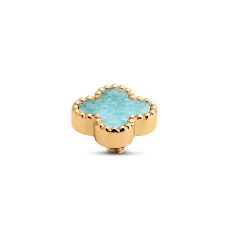 Melano Twisted Gem Clover Steentje