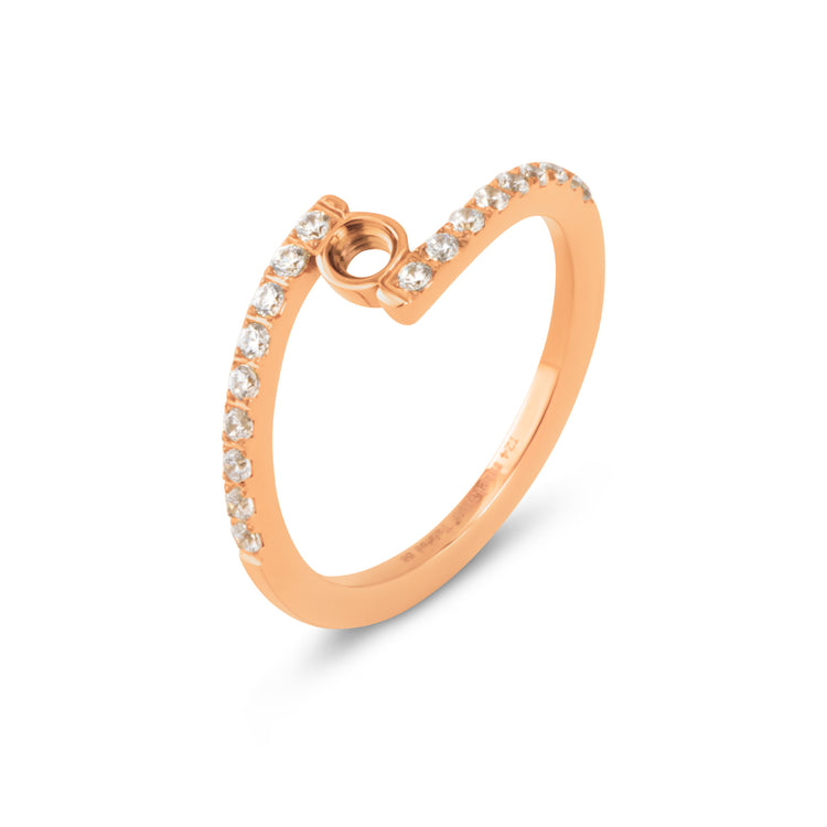 Melano Twisted Tegan Ring