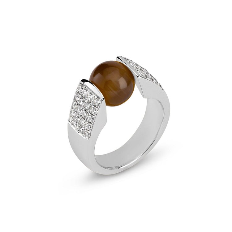 Melano Cateye Cat CZ Ring - melanojewelry