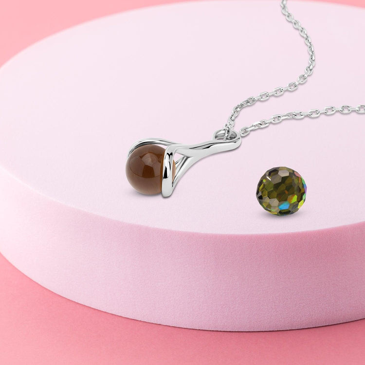 Melano Cateye Eye For An Eye Ketting Set - melanojewelry