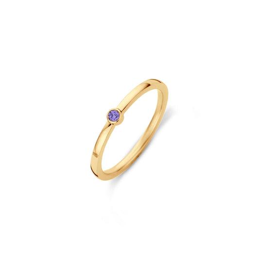 Melano Friends Mini CZ Ring Tanzanite - melanojewelry