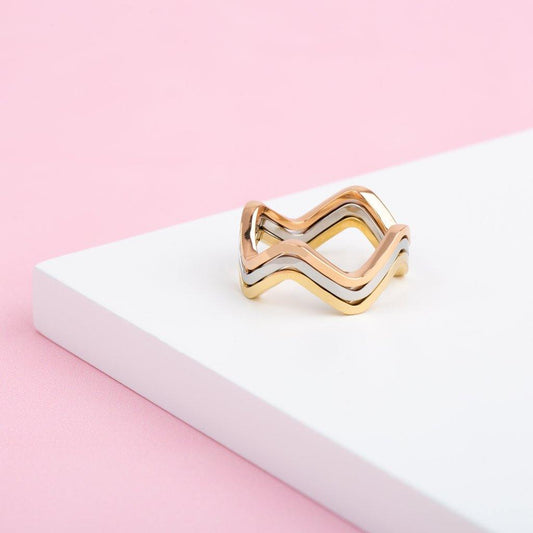 Melano Friends On My Level Ringen Set - melanojewelry