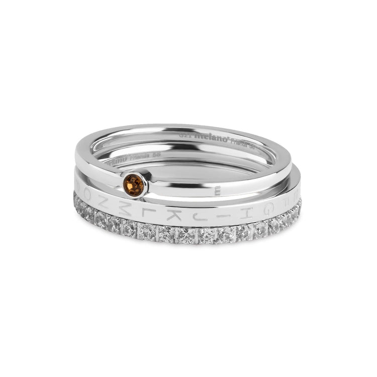 Melano Friends True Love Ringen Set - melanojewelry