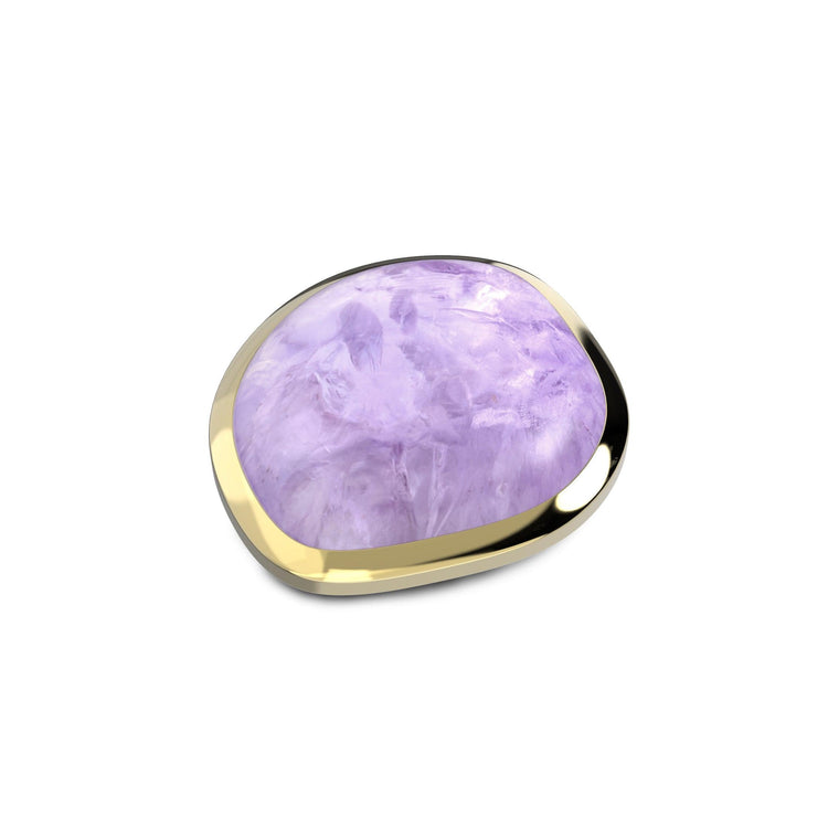 Melano Kosmic Shaped Disk Steen - melanojewelry