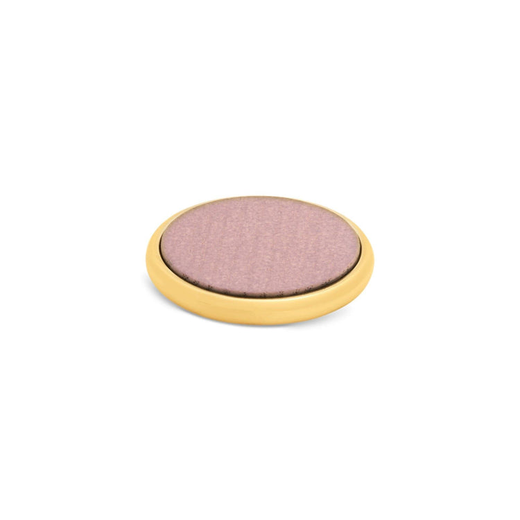 Melano Kosmic Wood Disk Steentje - melanojewelry