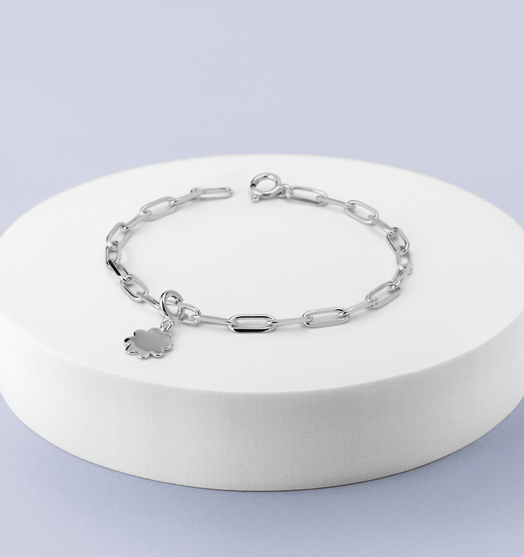 Melano Ornaments Bloom Wildly Armband Set Zilver - melanojewelry