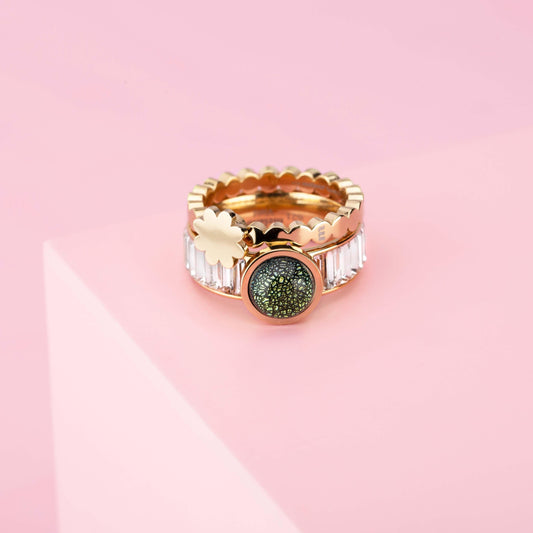 Melano Twisted & Vivid Eternal Optimist Ringen Set - melanojewelry