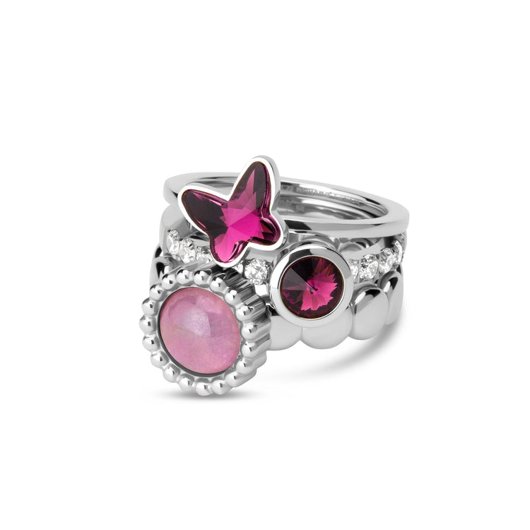 Melano Twisted & Vivid For Mom Ringen Set - melanojewelry