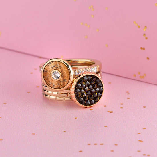 Melano Twisted & Vivid Wonderful Time Ringen Set - melanojewelry