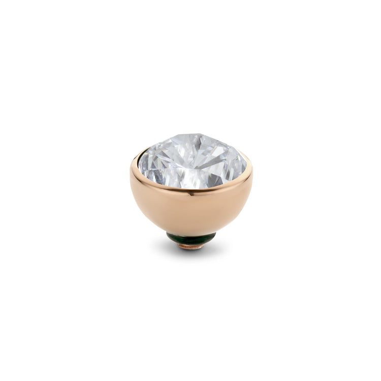 Melano Twisted Basic CZ Steentje 8 mm - melanojewelry