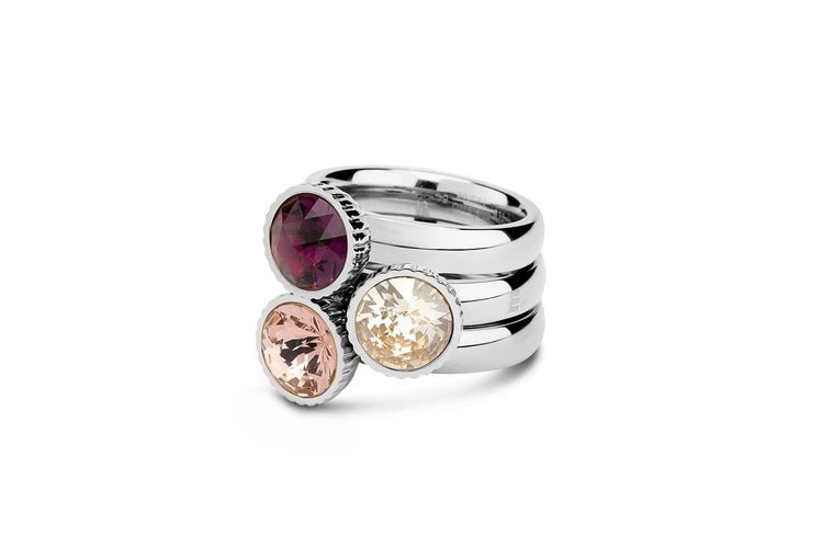 Melano Twisted Berry Cupcake Ringen Set - melanojewelry