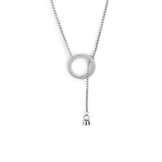 Melano Twisted Circle Ketting - melanojewelry