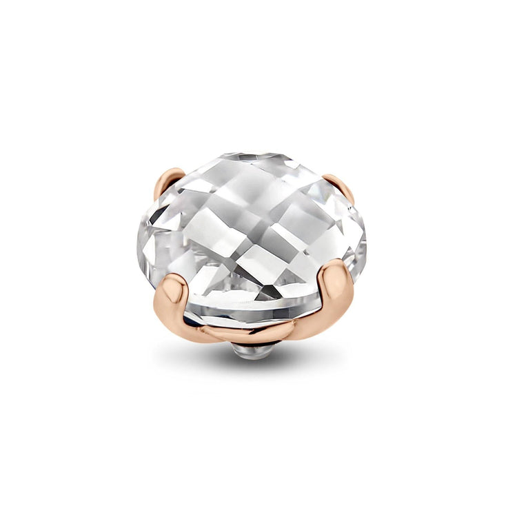 Melano Twisted Facet Bold Steentje - melanojewelry