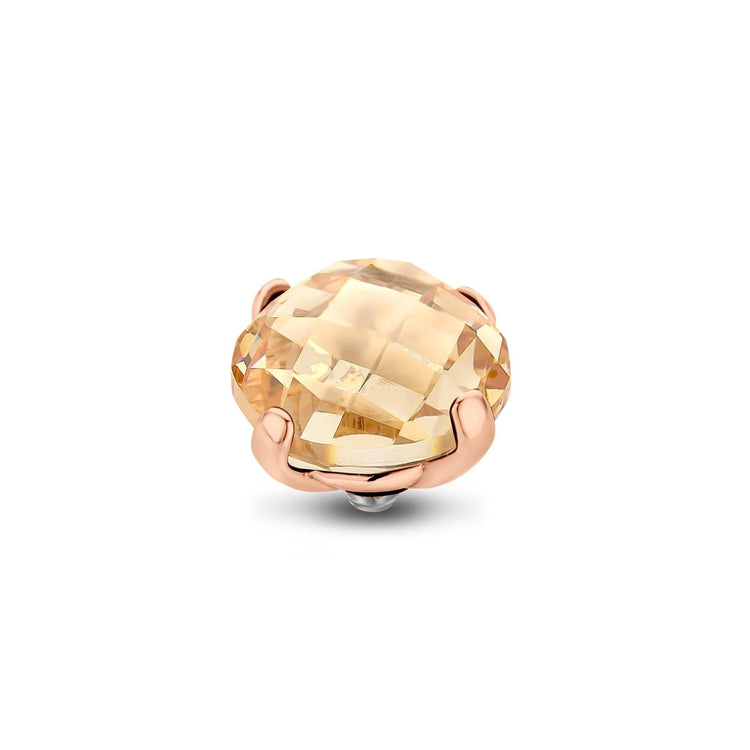 Melano Twisted Facet Bold Steentje - melanojewelry