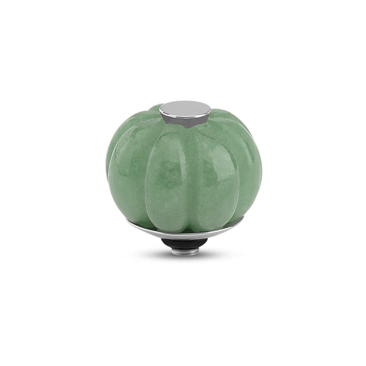 Melano Twisted Pumpkin Steentje - melanojewelry