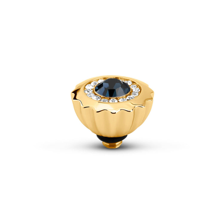 Melano Twisted Ribbed CZ Steentje - melanojewelry