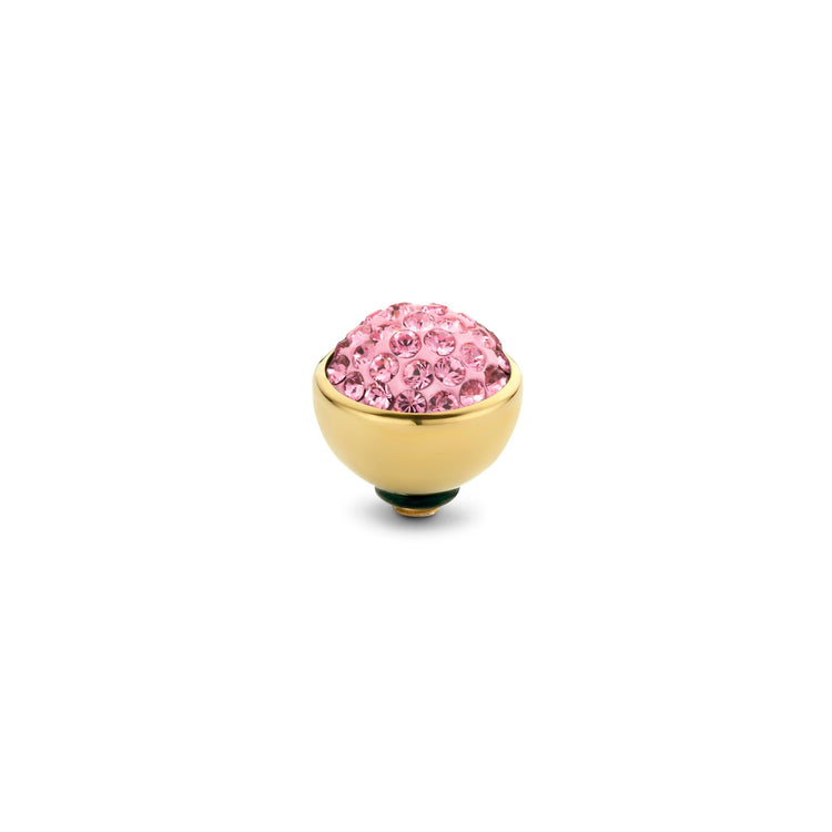 Melano Twisted Shiny Steentje - melanojewelry