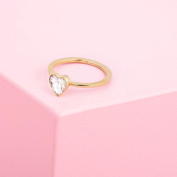 Melano Twisted Show Me Love Ring Set Goudkleurig - melanojewelry