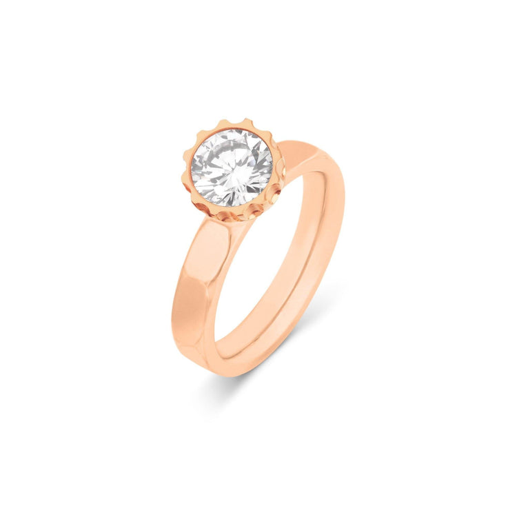 Melano Twisted Sunny Side Up Ring Set - melanojewelry