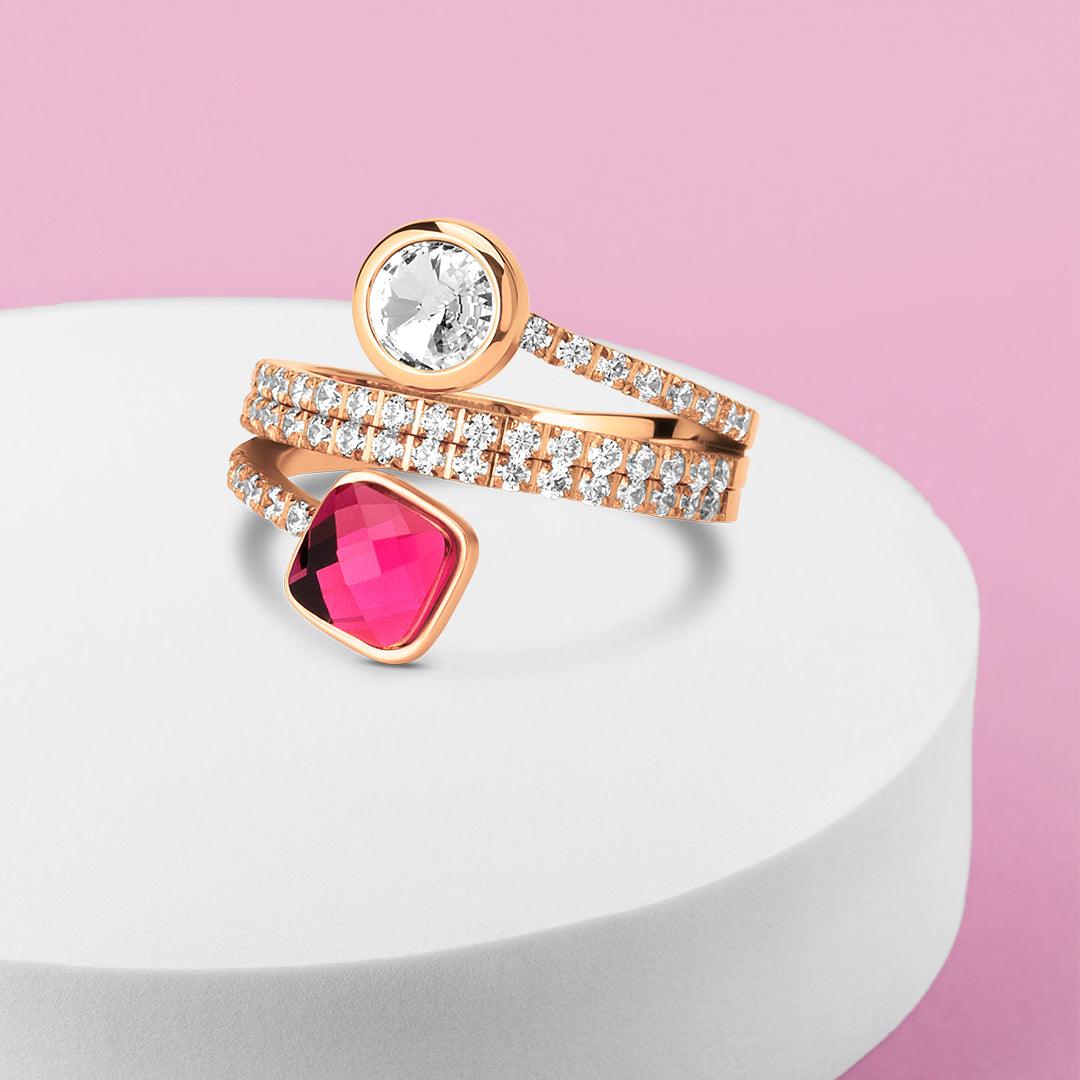 Melano Twisted Take A Picture Ringen Set - melanojewelry