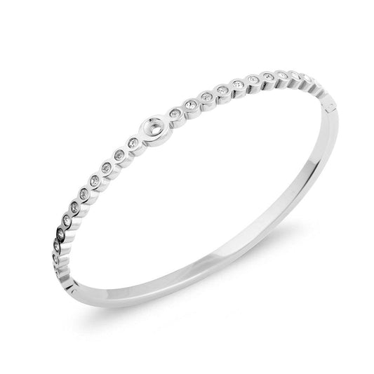 Melano Twisted Wave CZ Armband - melanojewelry