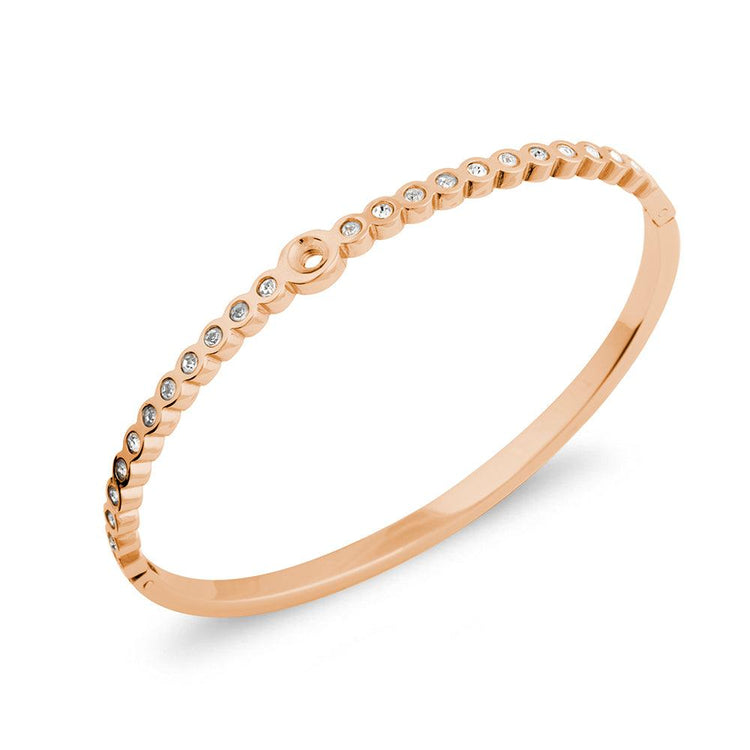 Melano Twisted Wave CZ Armband - melanojewelry