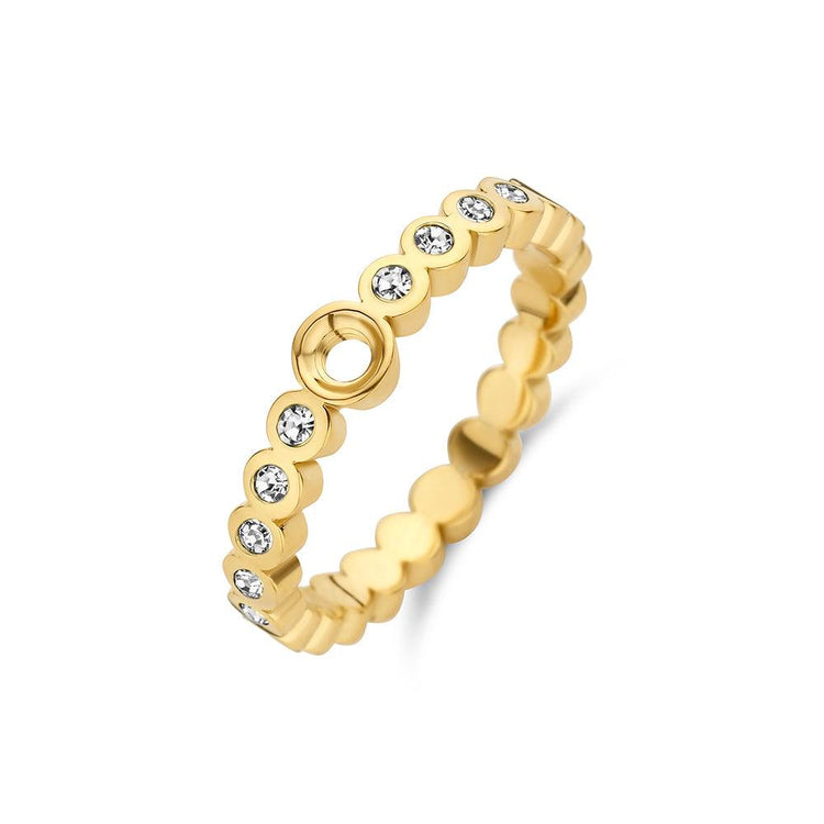 Melano Twisted Wave CZ Ring - melanojewelry