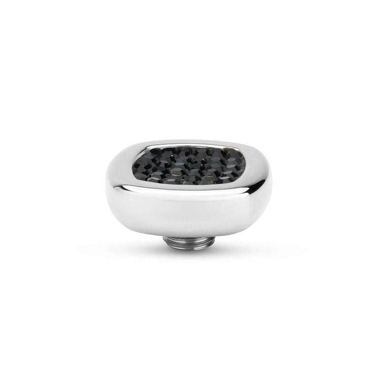 Melano Vivid Shiny Square Steentje - melanojewelry