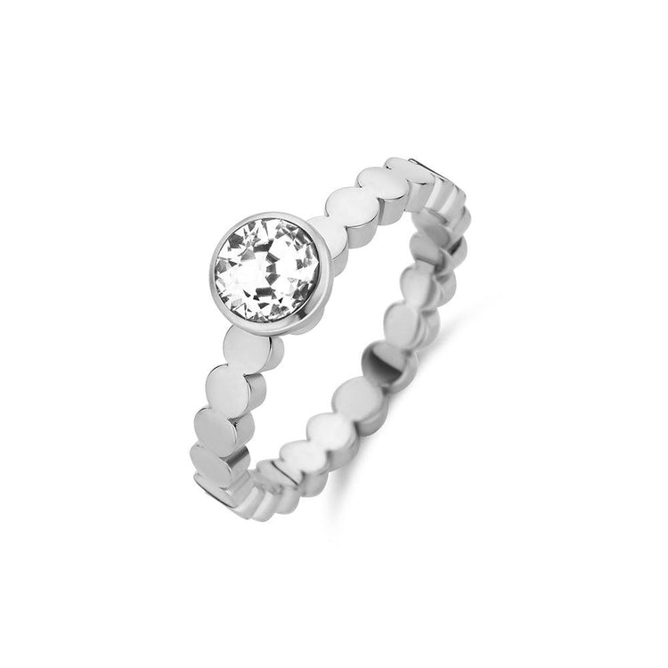 Melano Twisted Wave Ring