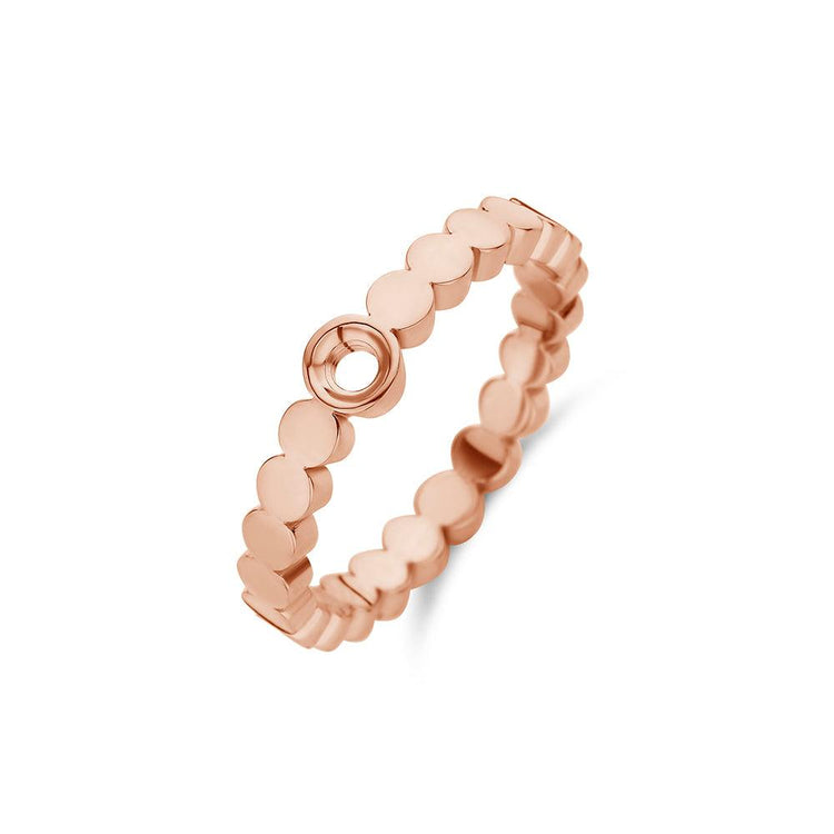 Melano Twisted Wave Ring