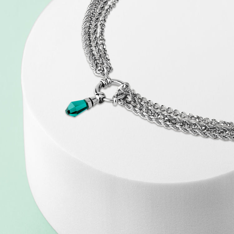 Melano Friends & Twisted Dancing Leaves Ketting Set