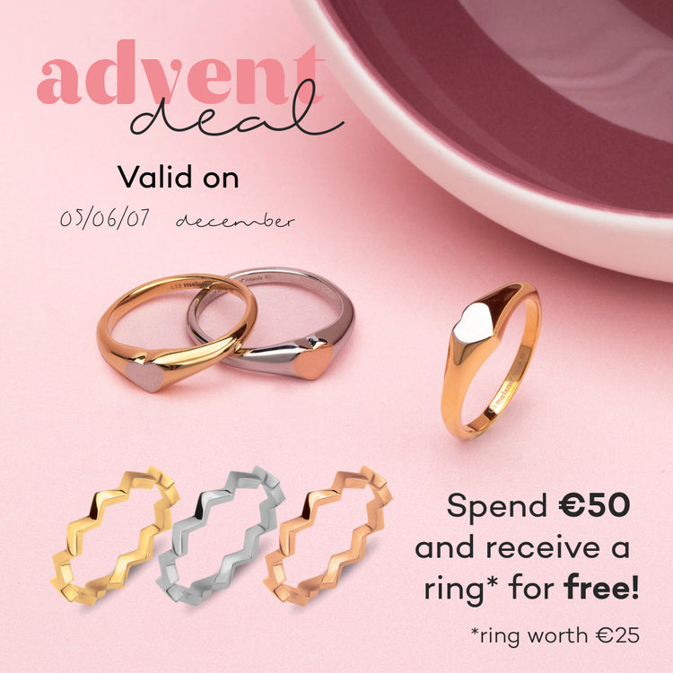 Advent Deal 5, 6 & 7 December - GRATIS Love Ring