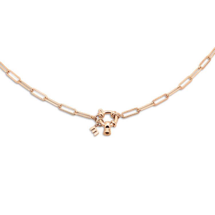 Melano Friends Paperclip Ketting (inclusief Twisted hanger)