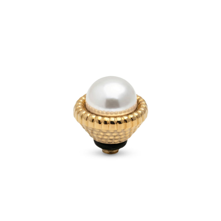 Melano Twisted Bali Pearl Stein
