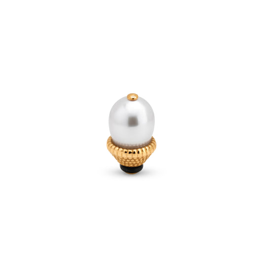 Melano Twisted Pearl Crown Steentje