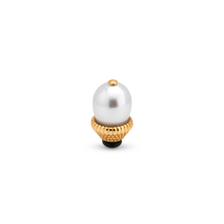 Melano Twisted Pearl Crown Steentje