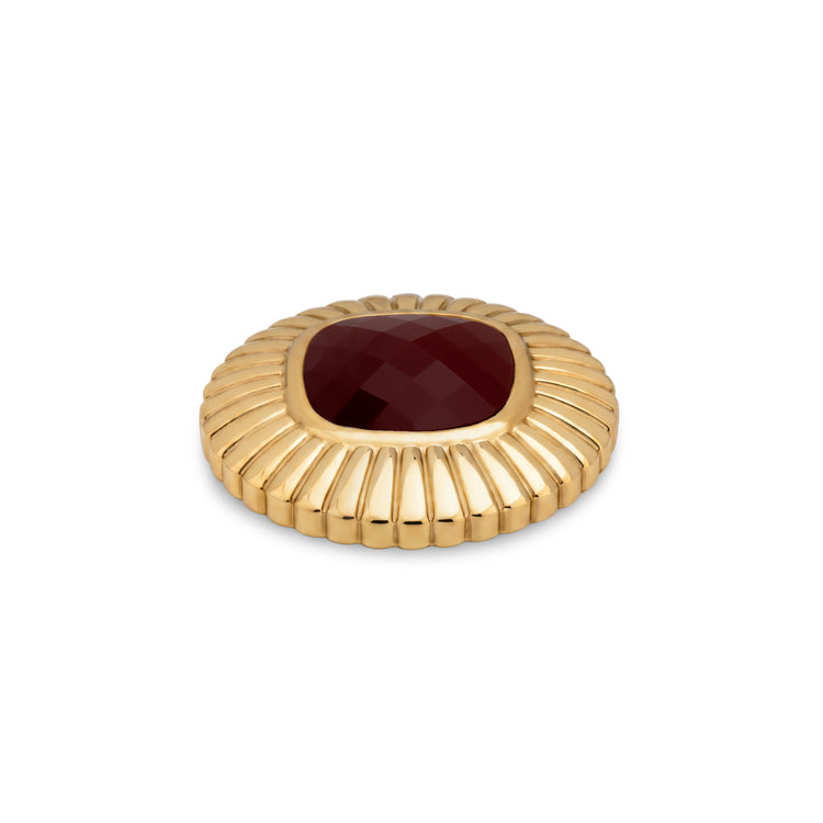 Melano Kosmic Radiant Cushion Stein