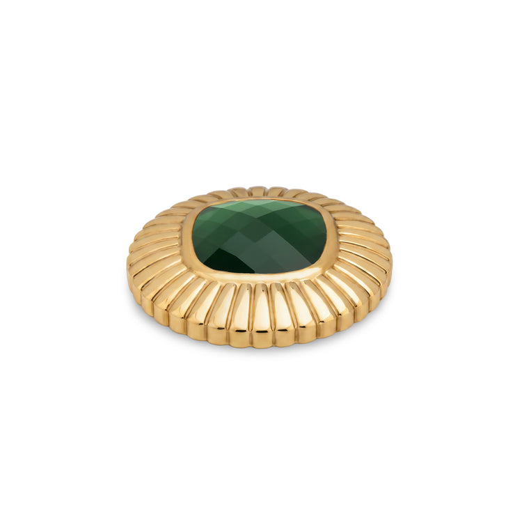 Melano Kosmic Radiant Cushion Stein
