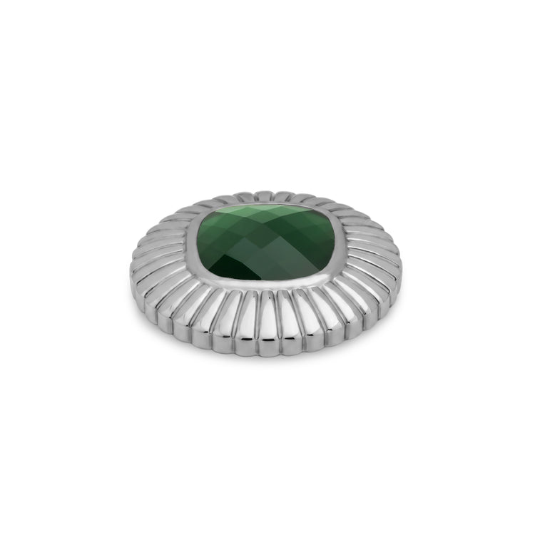 Melano Kosmic Radiant Cushion Stein