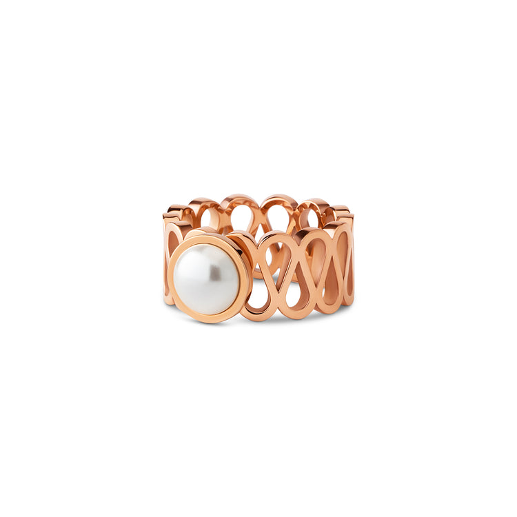 Melano Vivid Collar Glam-Ring-Set
