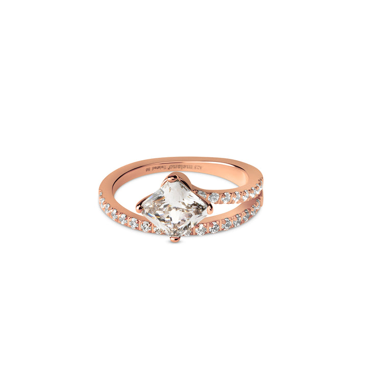 Melano Twisted Ice Queen Ringset