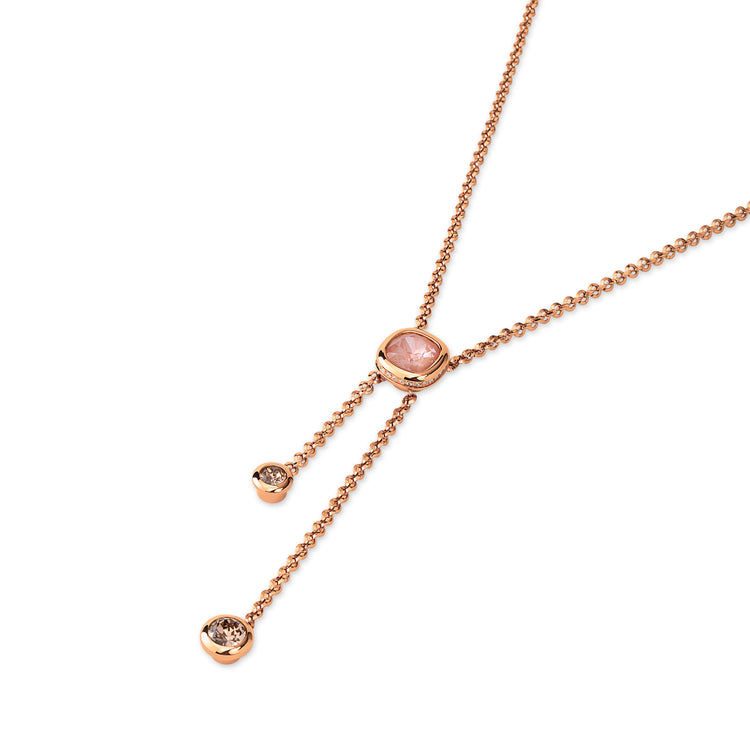 Melano Vivid Pink Sky Ketting Set