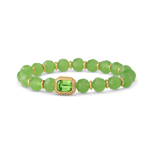 Melano Vivid Green Garden Armband Set